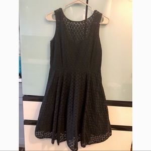 Betsey Johnson Lace Open Back Cocktail Dress Size 10
